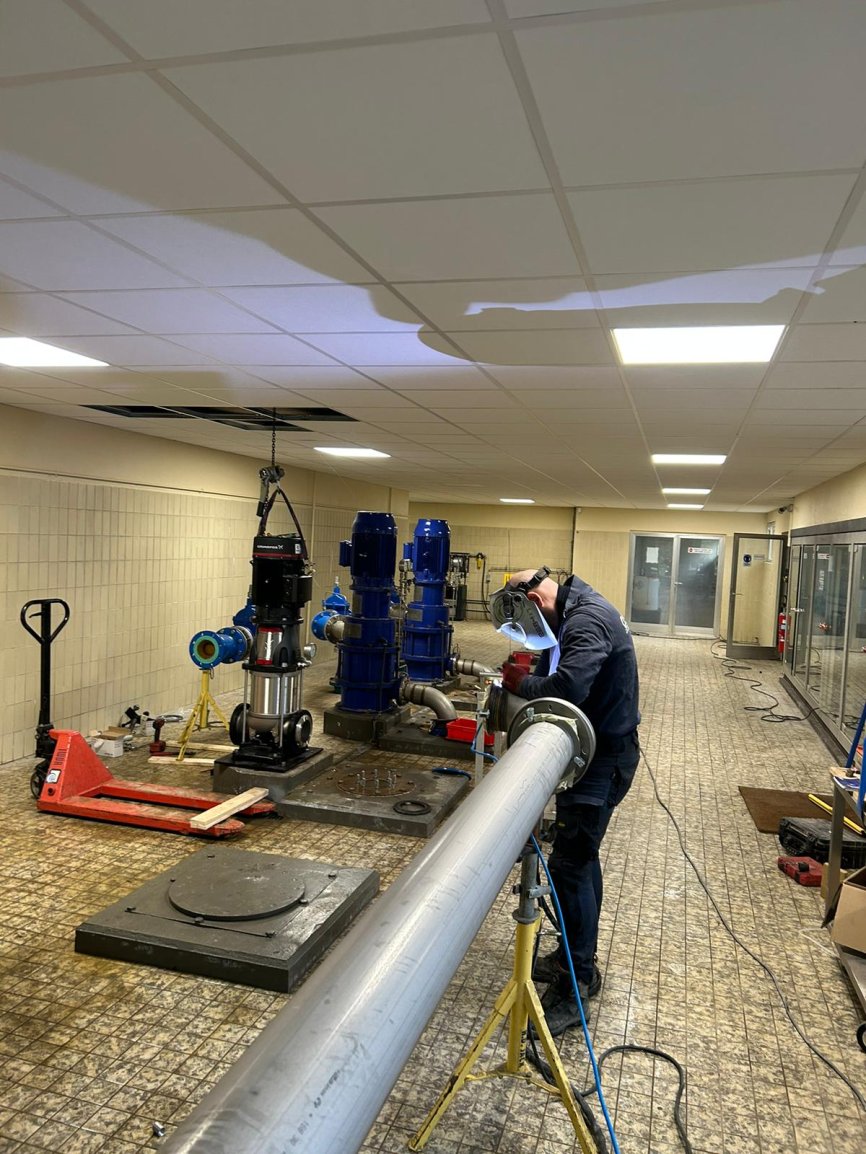 Amcal Pompen maatwerk vervanging piping laswerk (11)